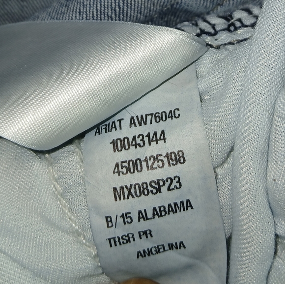 Ariat Perfect Rise Angelina Trouser in Alabama size 33L - Picture 12 of 16